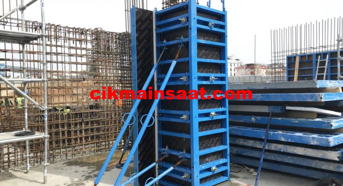 2. el inşaat çelik kolon kalıbı