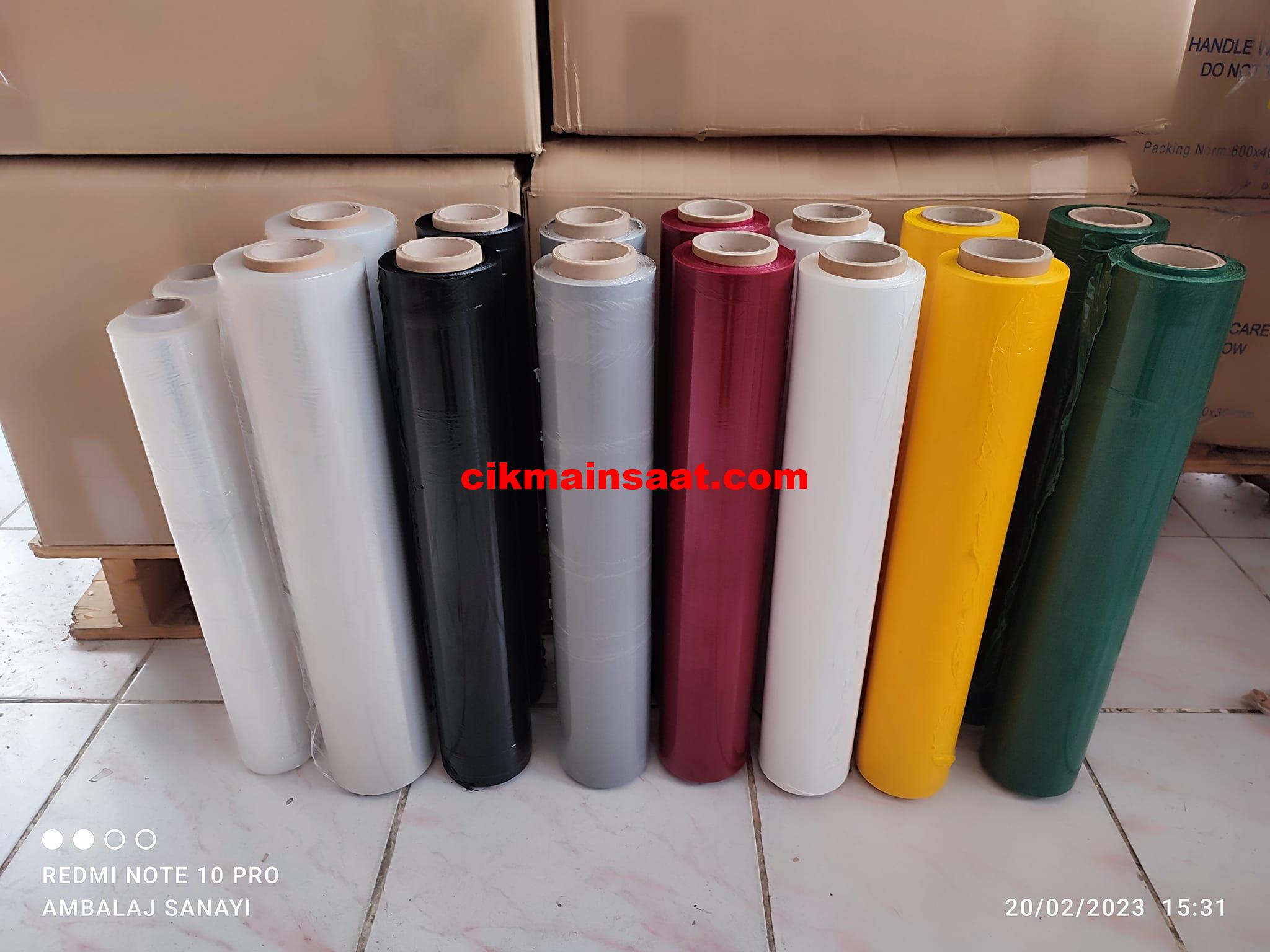 spot renkli streç film